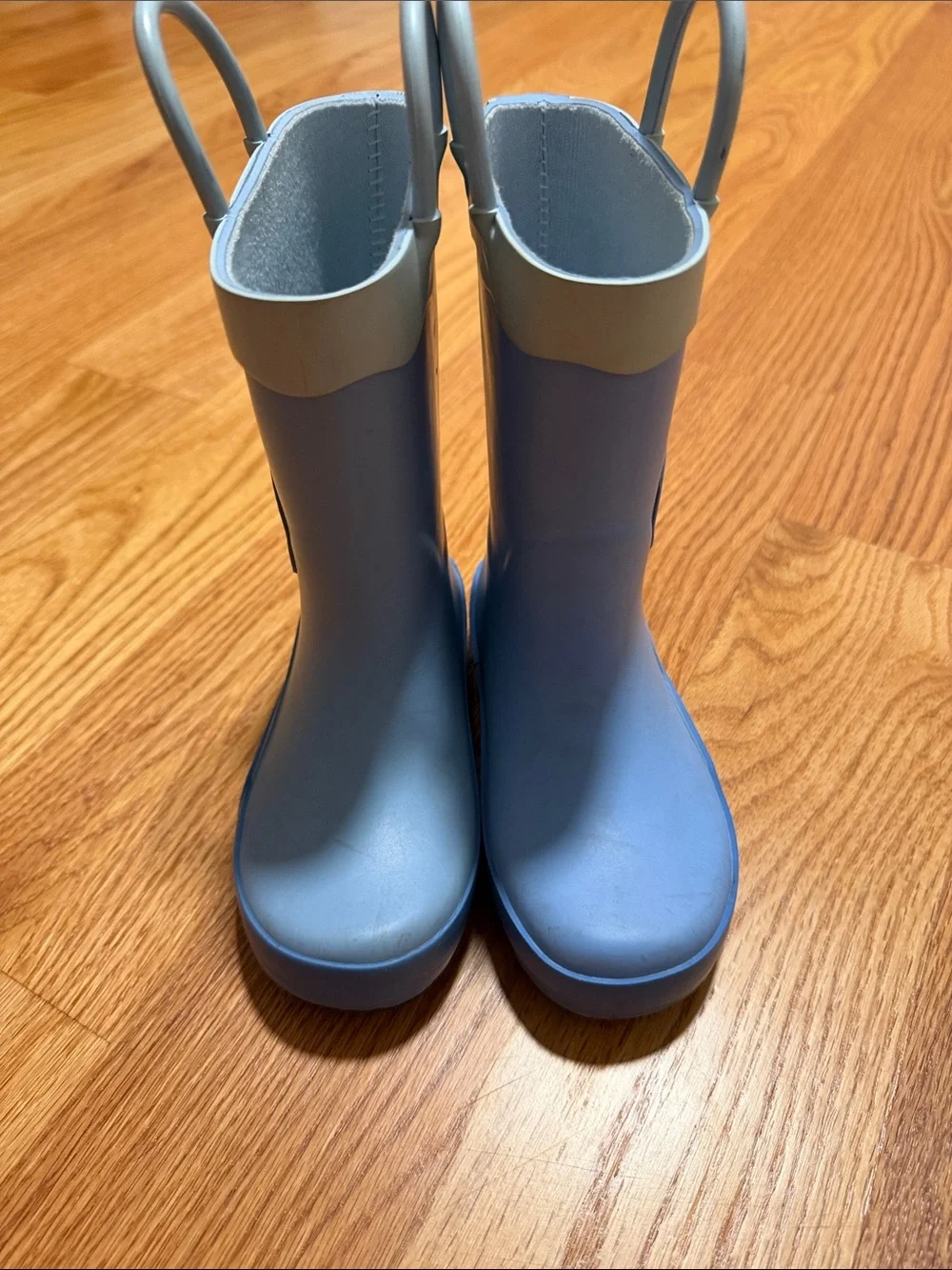 Cat & Jack Light Blue Kids Submarine Rain Boots